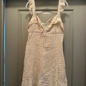 Boho Lace Sleeveless Dress